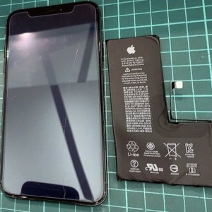 iPhoneX　バッテリー交換