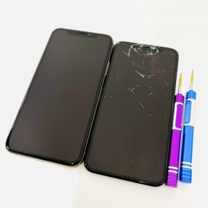iPhoneXS液晶交換修理