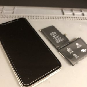 iPhoneX バッテリー交換