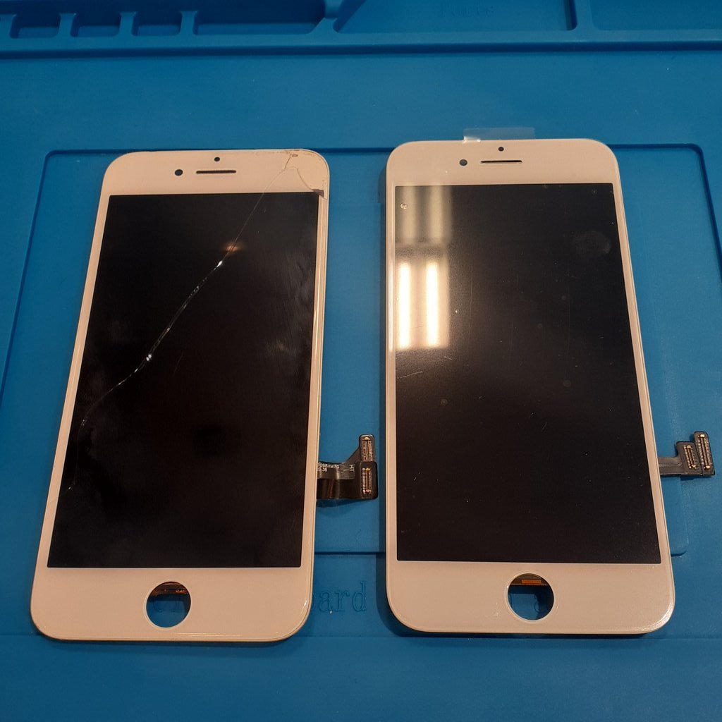 iPhone8 ガラスパネル交換