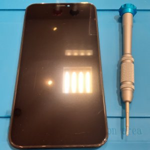 iPhoneXR ガラスパネル交換