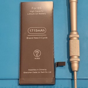 iPhone6s バッテリー交換
