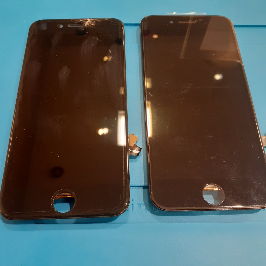 iPhone7 ガラスパネル交換