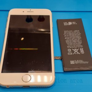 iPhone6S バッテリー交換