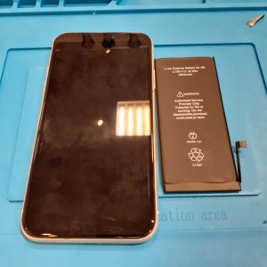 iPhoneXR バッテリー交換