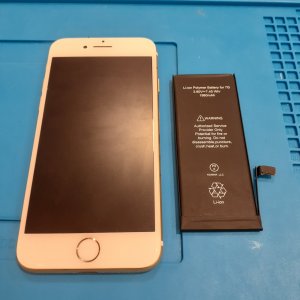 iPhone7 バッテリー交換