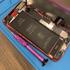 iPhone7plus バッテリー交換修理