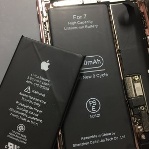iPhone7 バッテリー交換