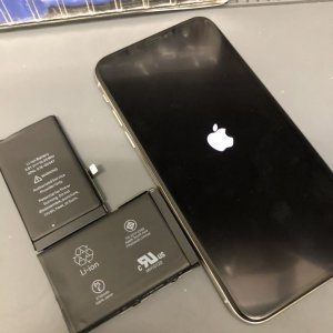 iPhoneX バッテリー交換 修理