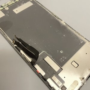 iPhoneXR 水没復旧 液晶パネル交換