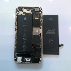iPhone6S バッテリー交換
