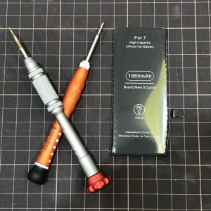 iPhone7 バッテリー交換