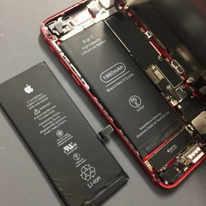 iPhone7 バッテリー交換