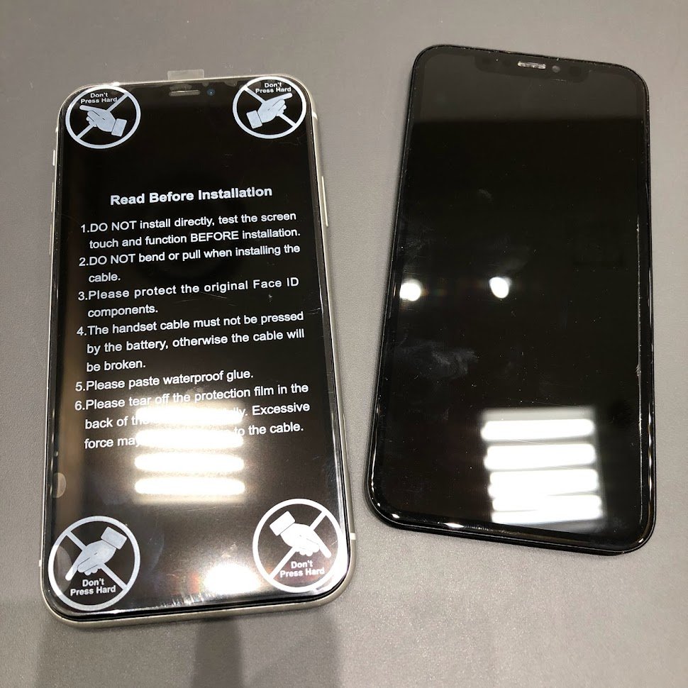 iPhoneX 液晶交換