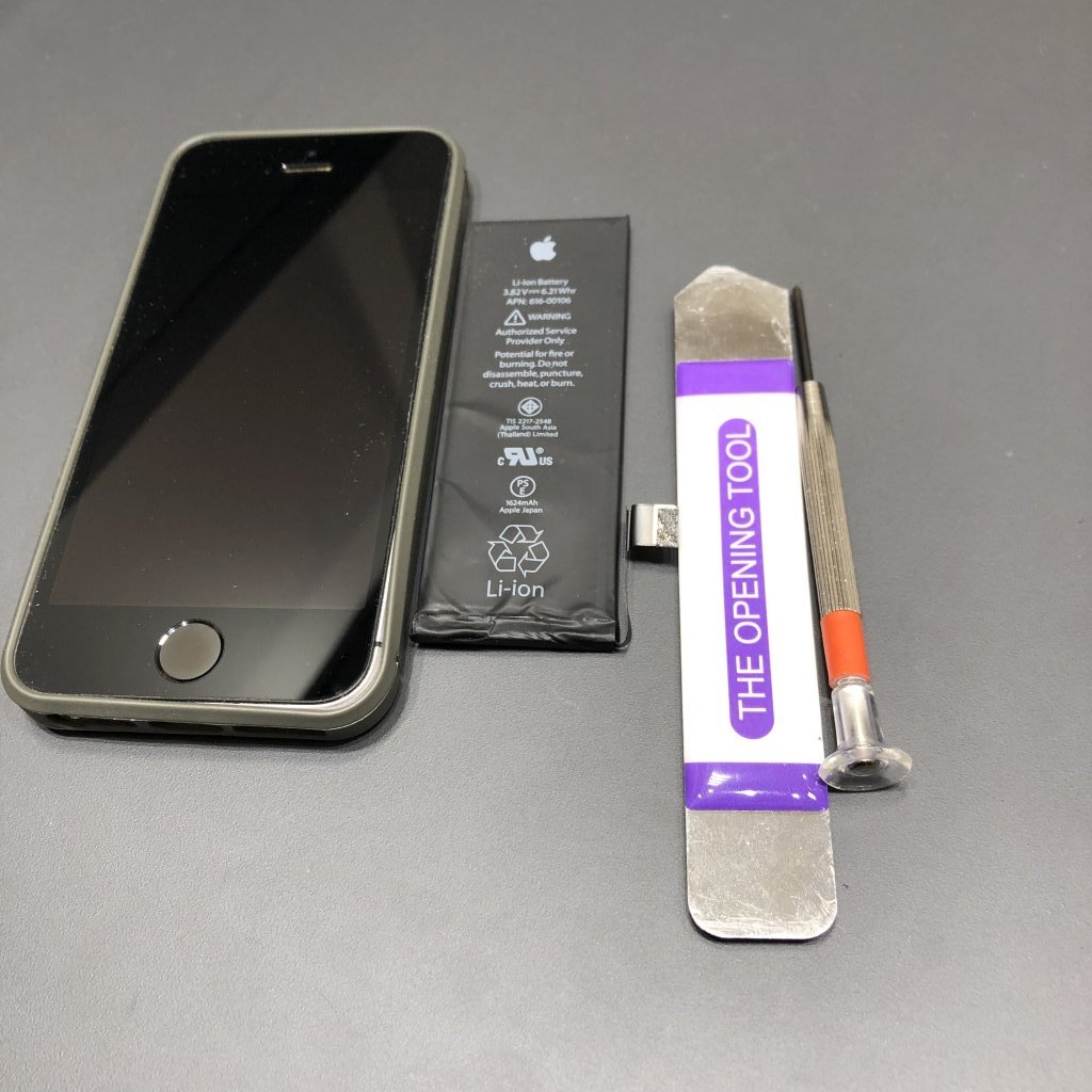 iPhoneSE バッテリー交換