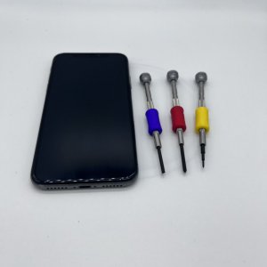 iPhoneXフロントパネル交換　バッテリー交換