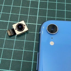 iPhoneXR　アウトカメラ修理