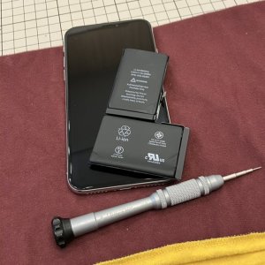 iPhoneX バッテリー交換