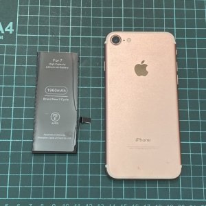 iPhone7 バッテリー交換