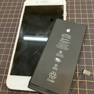 iPhone7Plus バッテリー交換