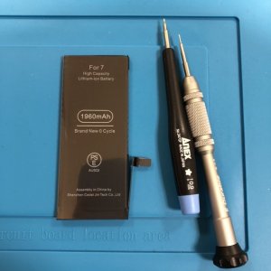 iPhone7 バッテリー交換