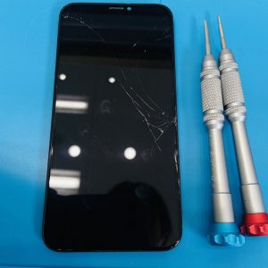 iPhoneⅩ フロントパネル交換