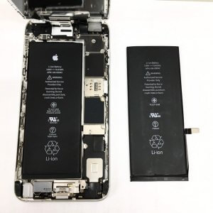 iPhone6s+ バッテリー交換