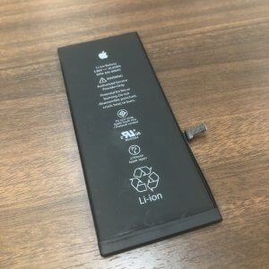 iPhone6Sプラス　バッテリー交換修理