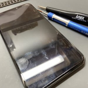 iPhoneX 液晶交換 画面縦線 アイフォンX