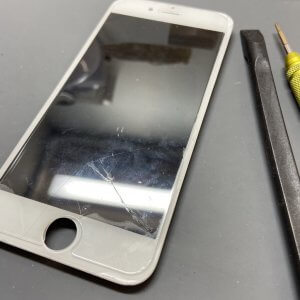 iPhone6 フロントパネル交換 画面割れ ガラスヒビ アイフォン6