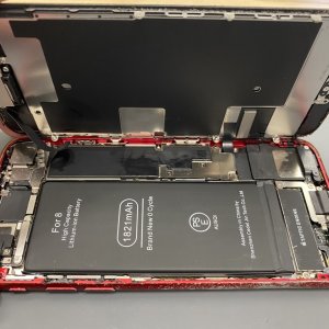 iPhone8 バッテリー交換