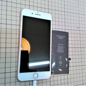 iPhone8Plus バッテリー交換