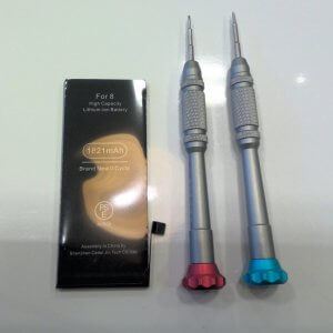 iPhone8バッテリー交換