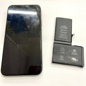 iPhone X バッテリー交換