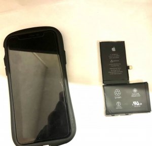 iPhoneX バッテリー交換