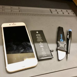 iPhone6s バッテリー交換