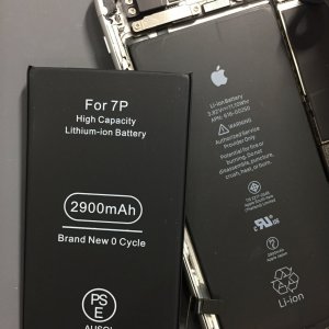 iPhone7plus バッテリー交換