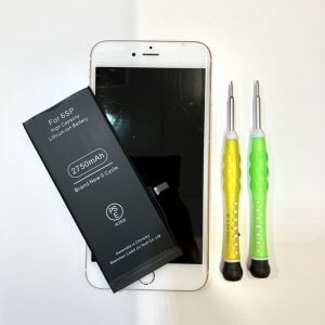 iPhone6SPuls バッテリー交換修理