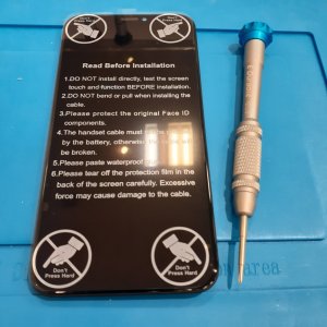 iPhoneXS 液晶交換