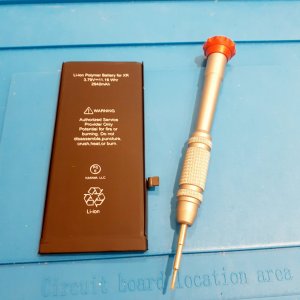 iPhoneXR バッテリー交換