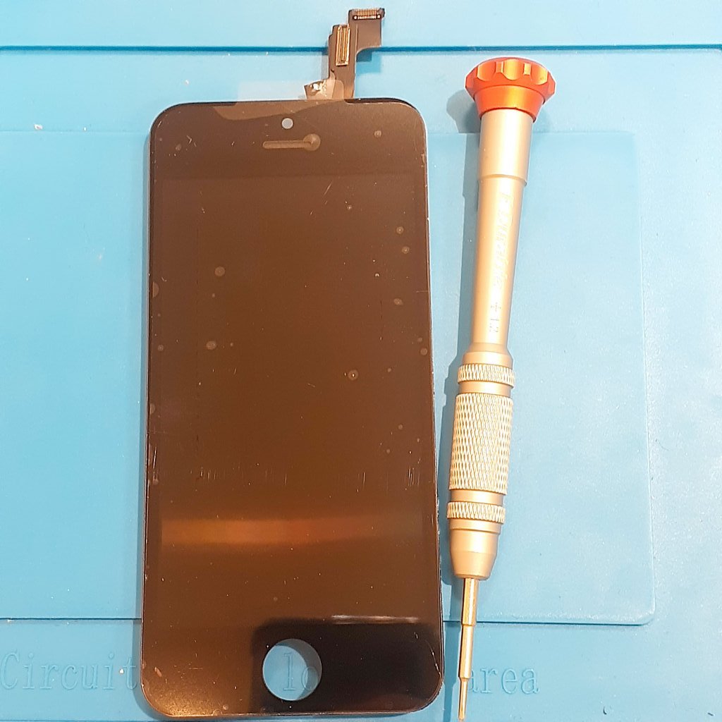 iPhone5S ガラスパネル交換