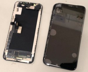iPhoneX　液晶交換