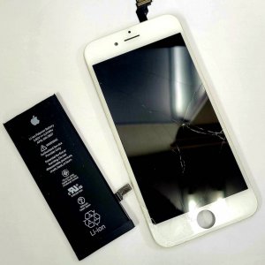 iPhone6 フロントパネル修理＋バッテリー交換
