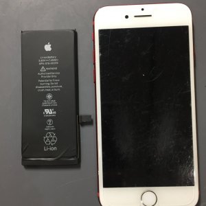 iPhone8 バッテリー交換