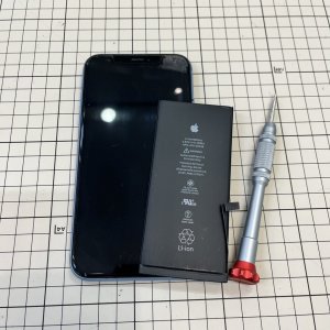 iPhoneXR バッテリー交換