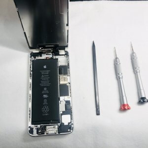 iPhone6s plus バッテリー交換