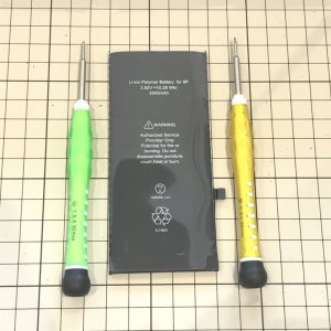 iPhone8plus バッテリー交換