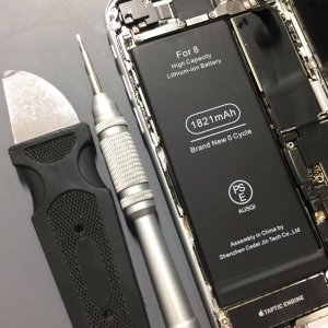 iPhone8 バッテリー交換