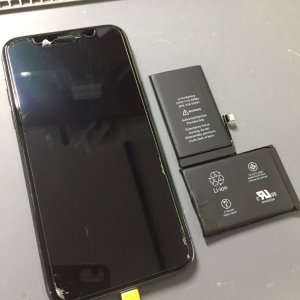 iPhoneX バッテリー交換