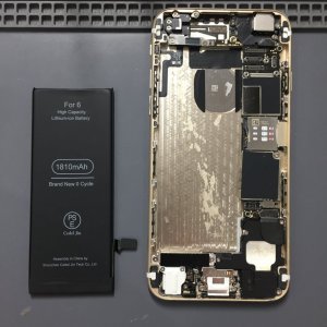 iPhone6 バッテリー交換